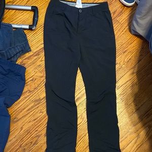 2 under armour pants ( Black and Blue)